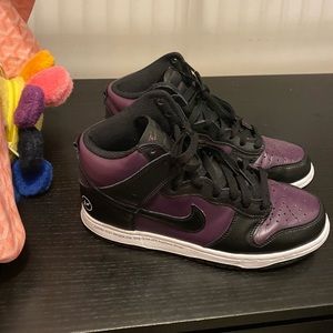 Nike Dunk High Fragment Beijing Purple Black